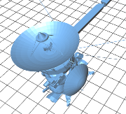 Modelo 3D de Cassini