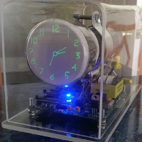 Oscilloscope Clock